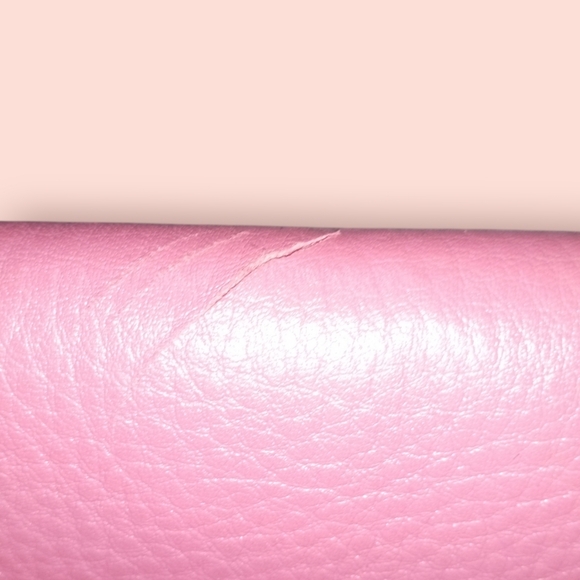 (NWOT) COACH® Anna Foldover Clutch Crossbody Bag - Vintage Pink